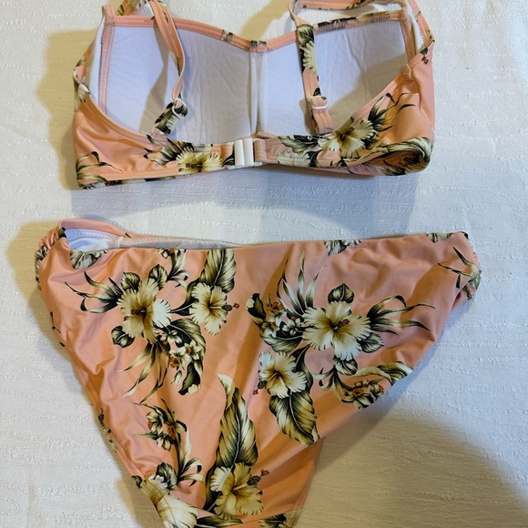 Floral Peach Bikini Set - Picture 6 of 6